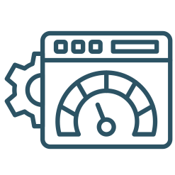Website optimization displayed on a laptop during business planning
